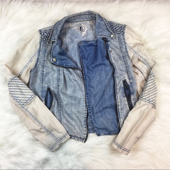 Volcom Jackets & Blazers - Volcom Motto Denim Jean Jacket